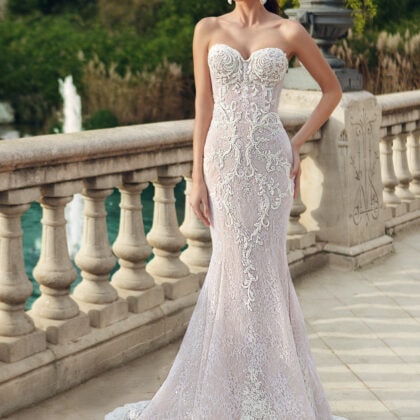 Meerjungfrauen Brautkleid mit Spitze von Rica Sposa