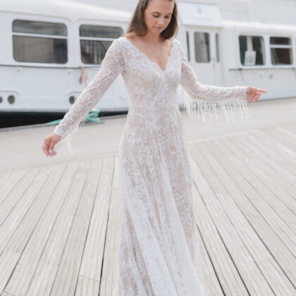 Juniper von Blanchelle: Maßgeschneidertes Brautkleid