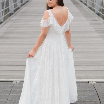 Willow von Blanchelle: Maßgeschneidertes Hochzeitskleid