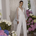 Maßgeschneiderter Hosenanzug für die Hochzeit: Ginerva von Weddjsta