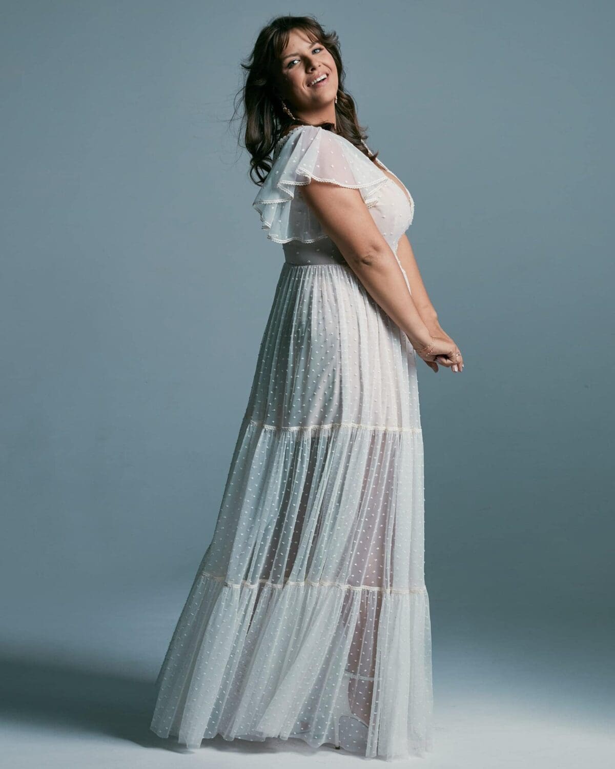 Plus Size Brautkleid in A-Linie: Kasia von Marta Trojanowska