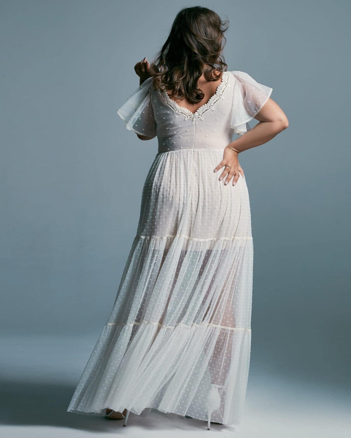 Plus Size Brautkleid in A-Linie: Kasia von Marta Trojanowska