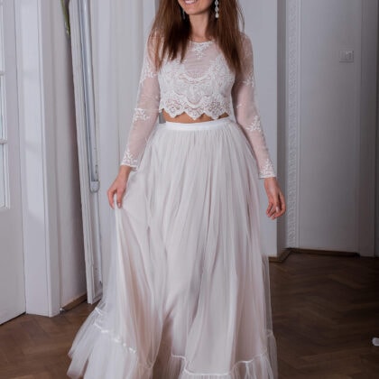 Zweiteiliges Hochzeitskleid Minka von Marta Trojanowska
