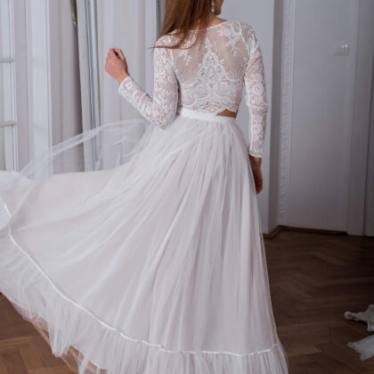 Zweiteiliges Hochzeitskleid Minka von Marta Trojanowska