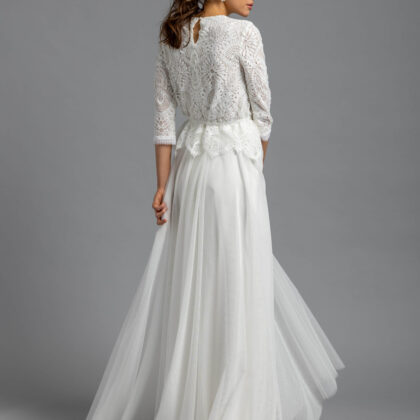 Alexandra von One&Only: Maßgeschneidertes Brautkleid von Weddista