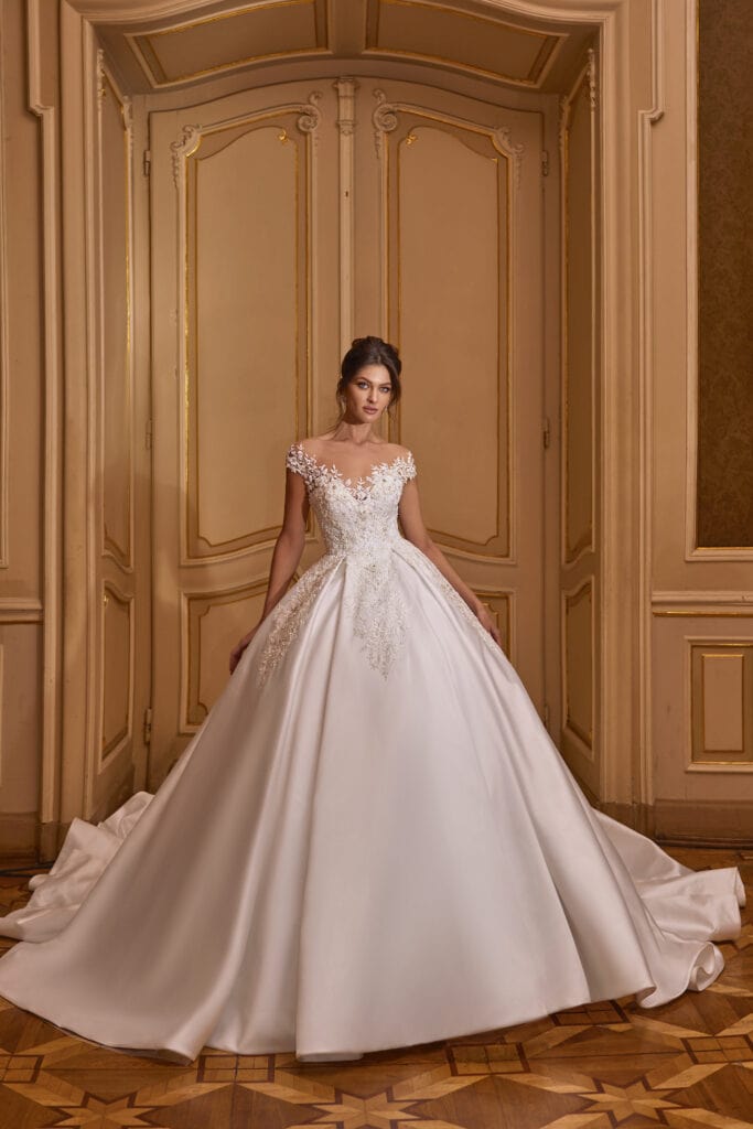 Carla von Ricca Sposa: Maßgeschneidertes Ballgown Brautkleid