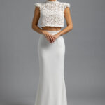 Zweiteiliges Brautkleid Cordelia von One&Only: Maßgeschneiderte Brautmode von Weddista