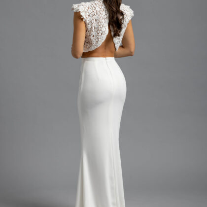 Zweiteiliges Brautkleid Cordelia von One&Only: Maßgeschneiderte Brautmode von Weddista