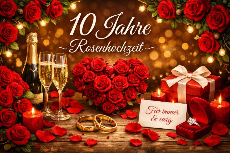 10. Hochzeitstag