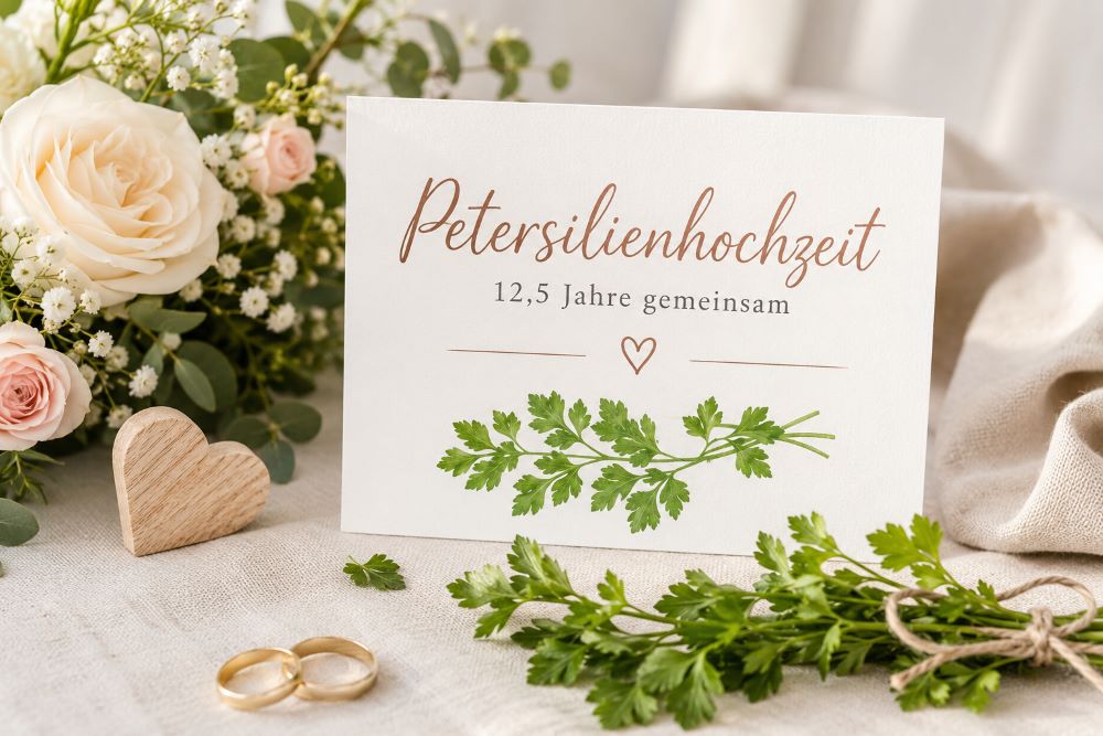 Wann ist Petersilienhochzeit