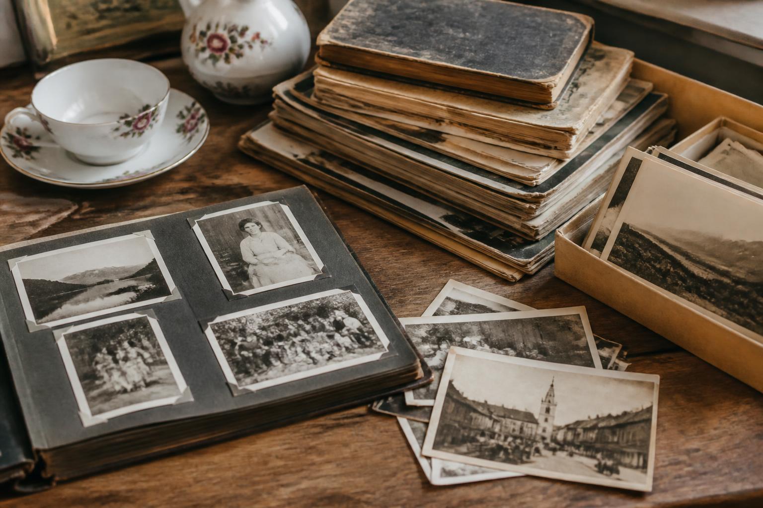 Alte Fotos und Postkarten richtig aufbewahren